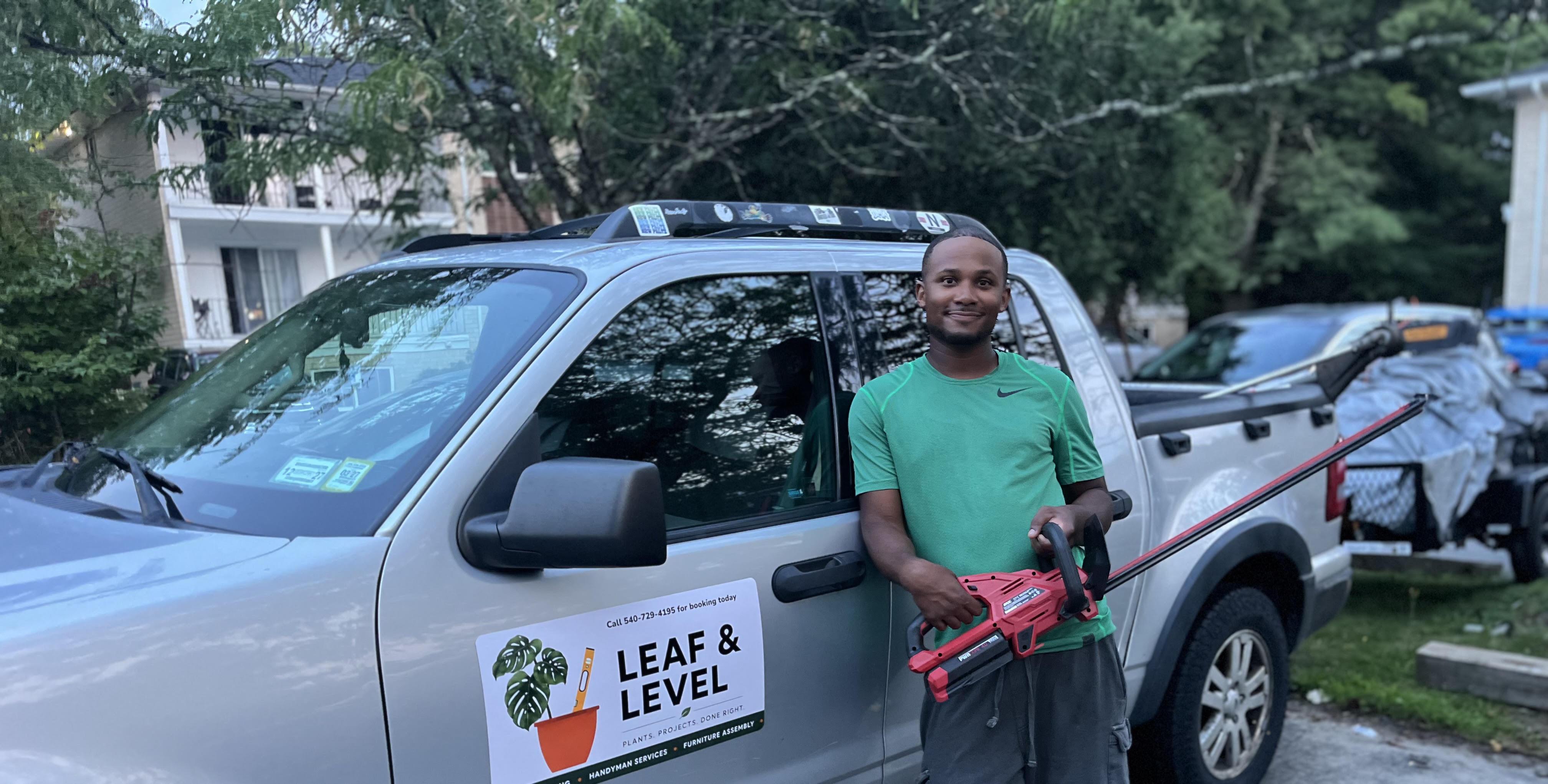 owner portrait Terrance Sharp Leaf and Level NY